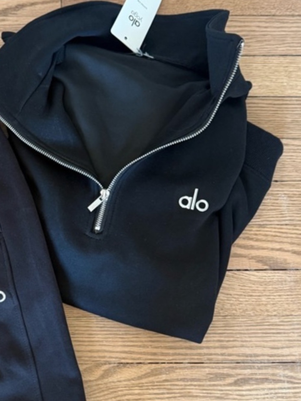 Black Cozy Sweatshirt ONLY (sweatpants sold)